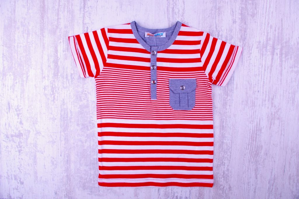 Тениска с джобче