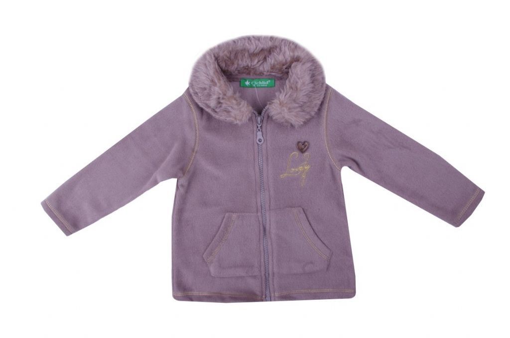 Жилетка полар с еко яка