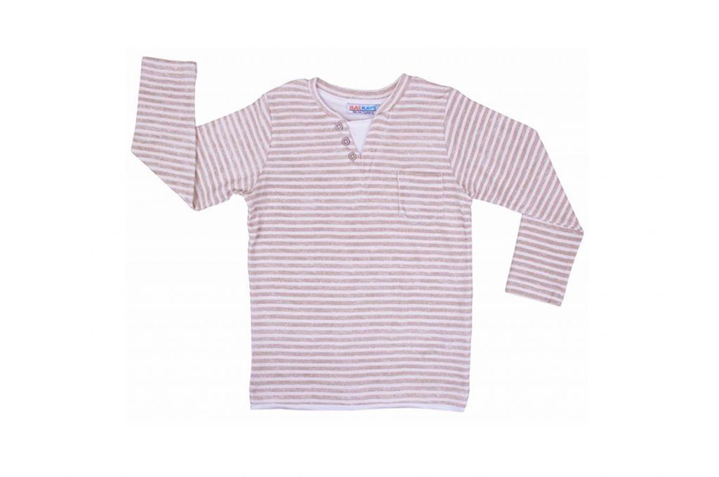 Блуза дълъг ръкав с джобче