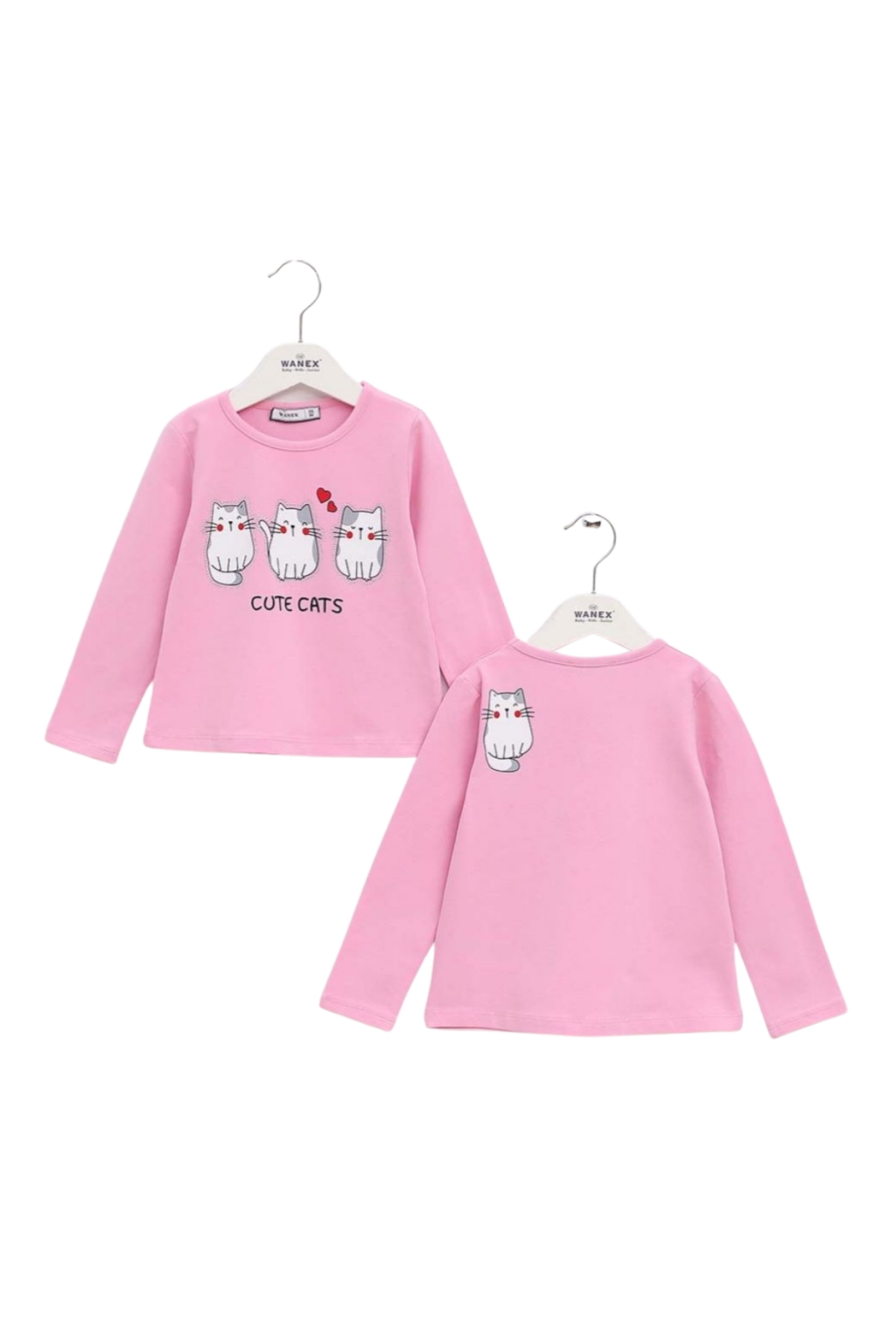 Блуза момиче дълъг ръкав