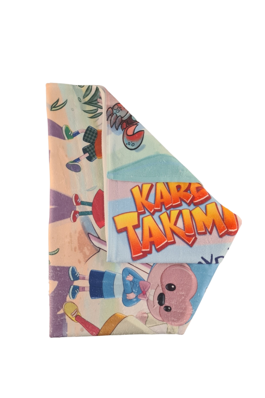 Детска плажна хавлия, шарен цвят