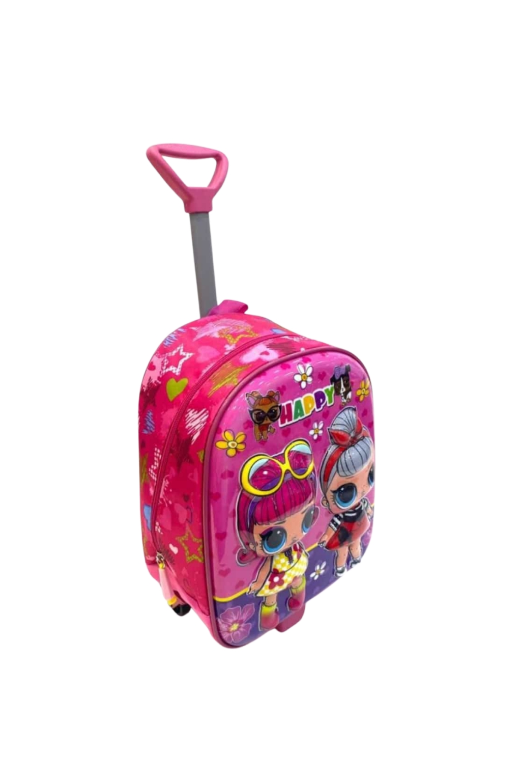 Раница момиче LOL с колелца и дръжка