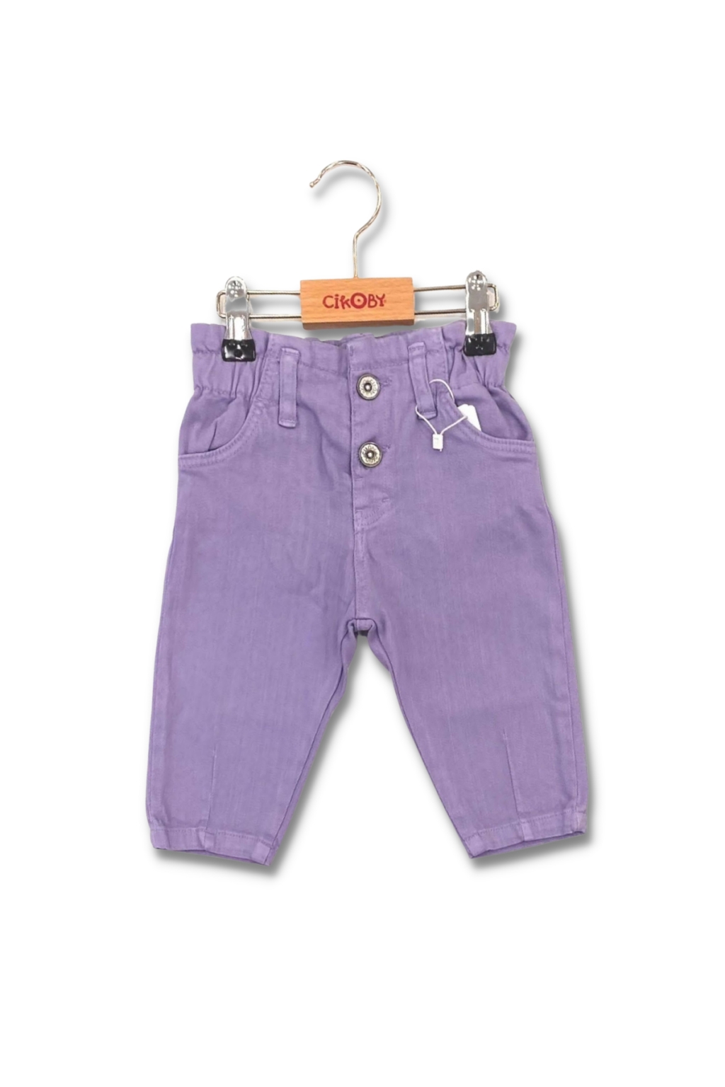 Детски панталон момиче, лилав цвят