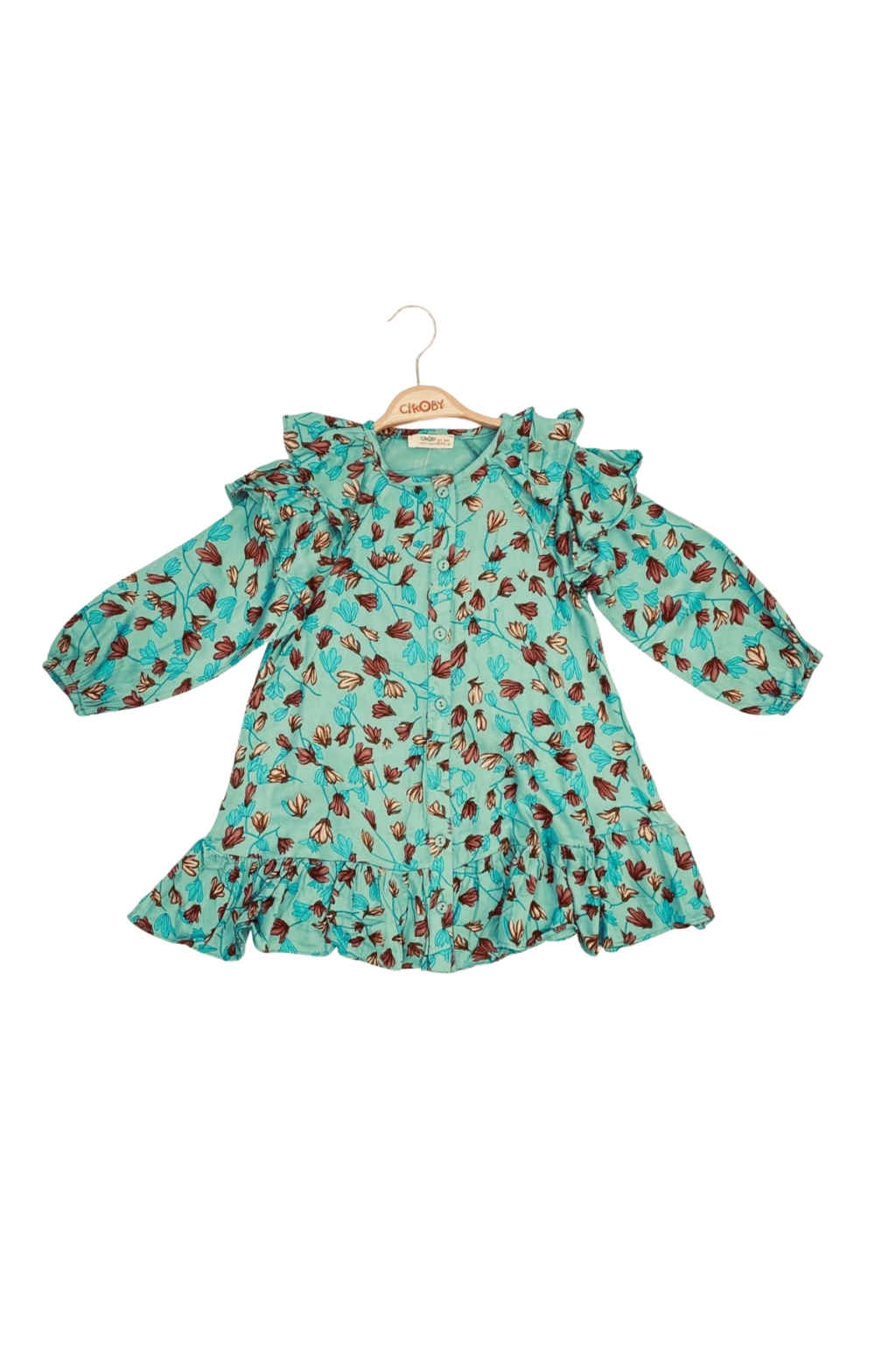 Рокля дълъг ръкав