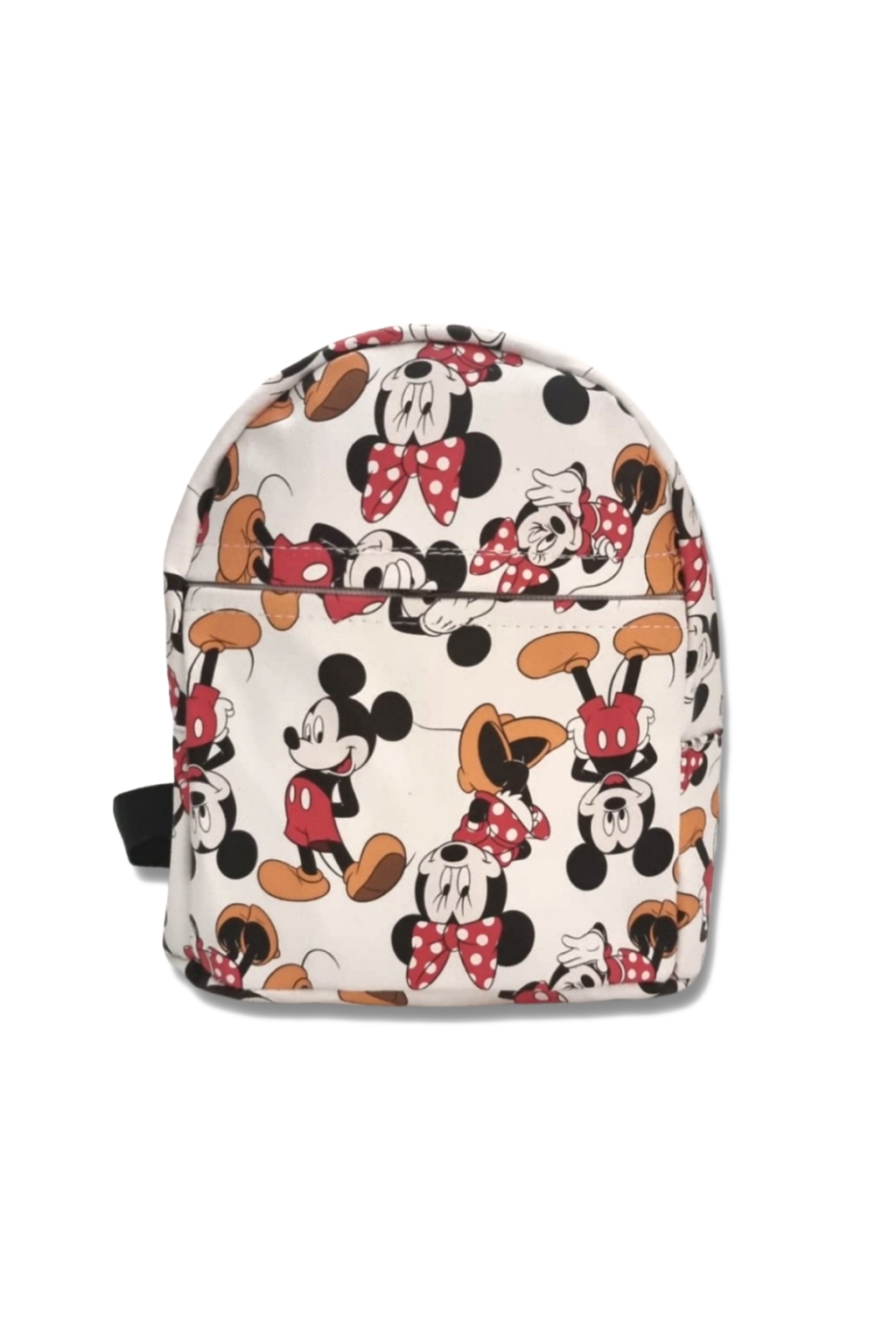 Детска раничка Мики Маус,бял цвят