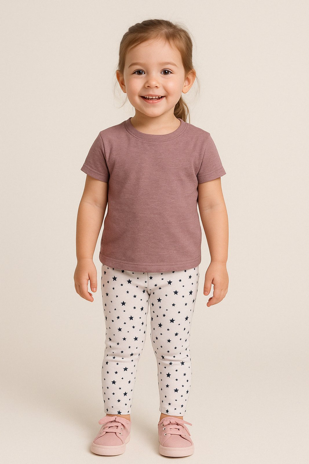 Детски клин, бял цвят